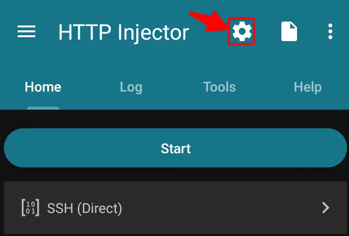 HTTP Injector Settings