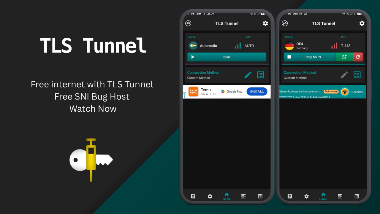 How to Create TLS Tunnel Files for Free Internet (2025 Guide)