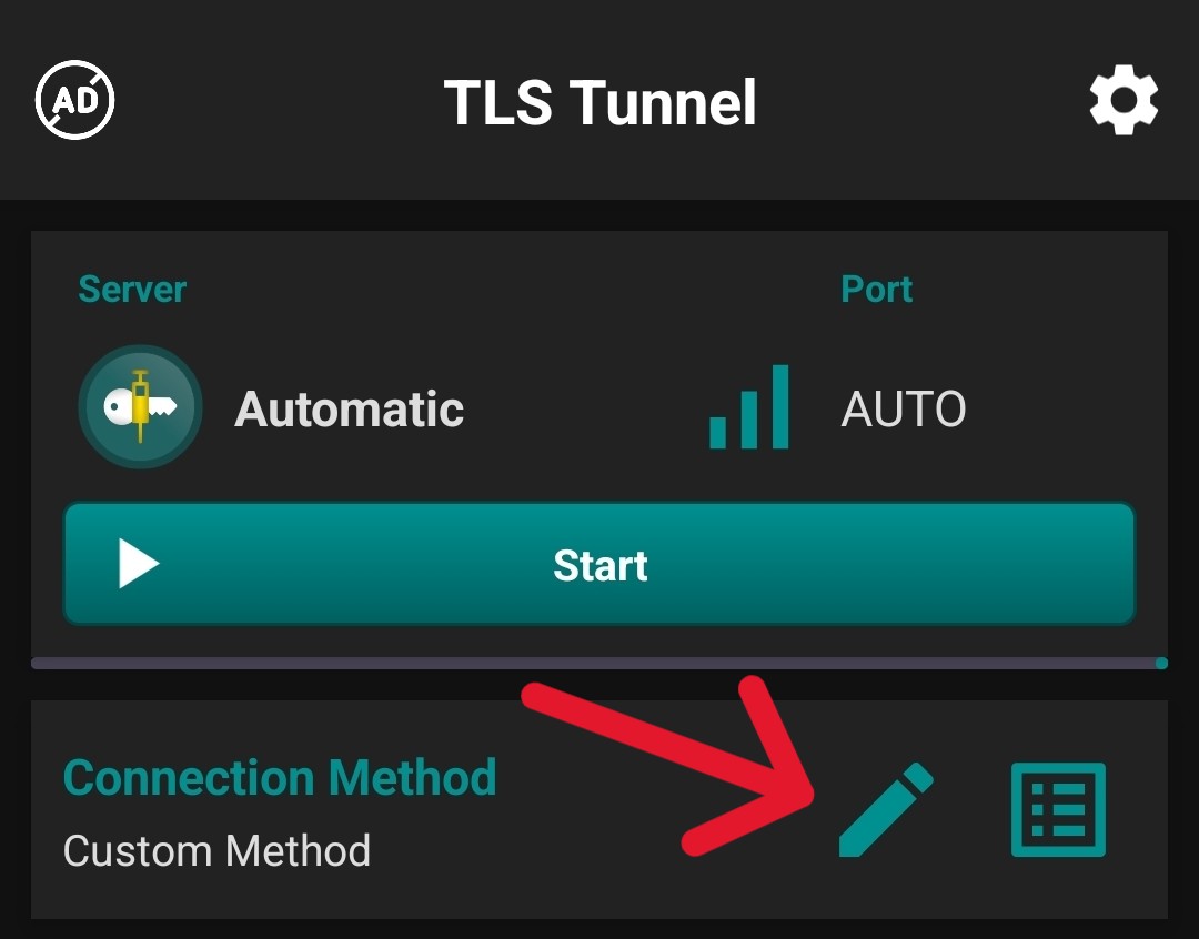 TLS Tunnel Settings